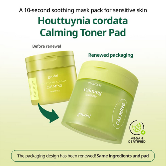 Houttuynia Cordata Calming Toner Pad (70 pads)