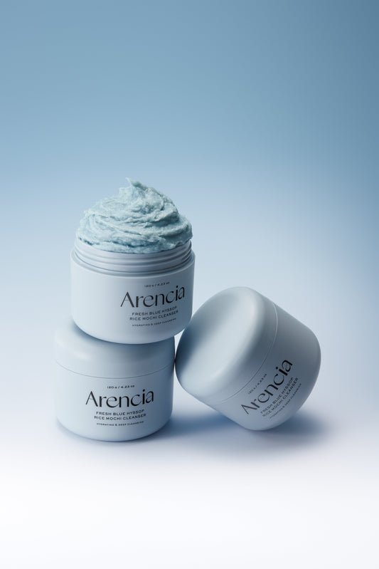 Blue Hyssop Rice Mochi Cleanser (120g)