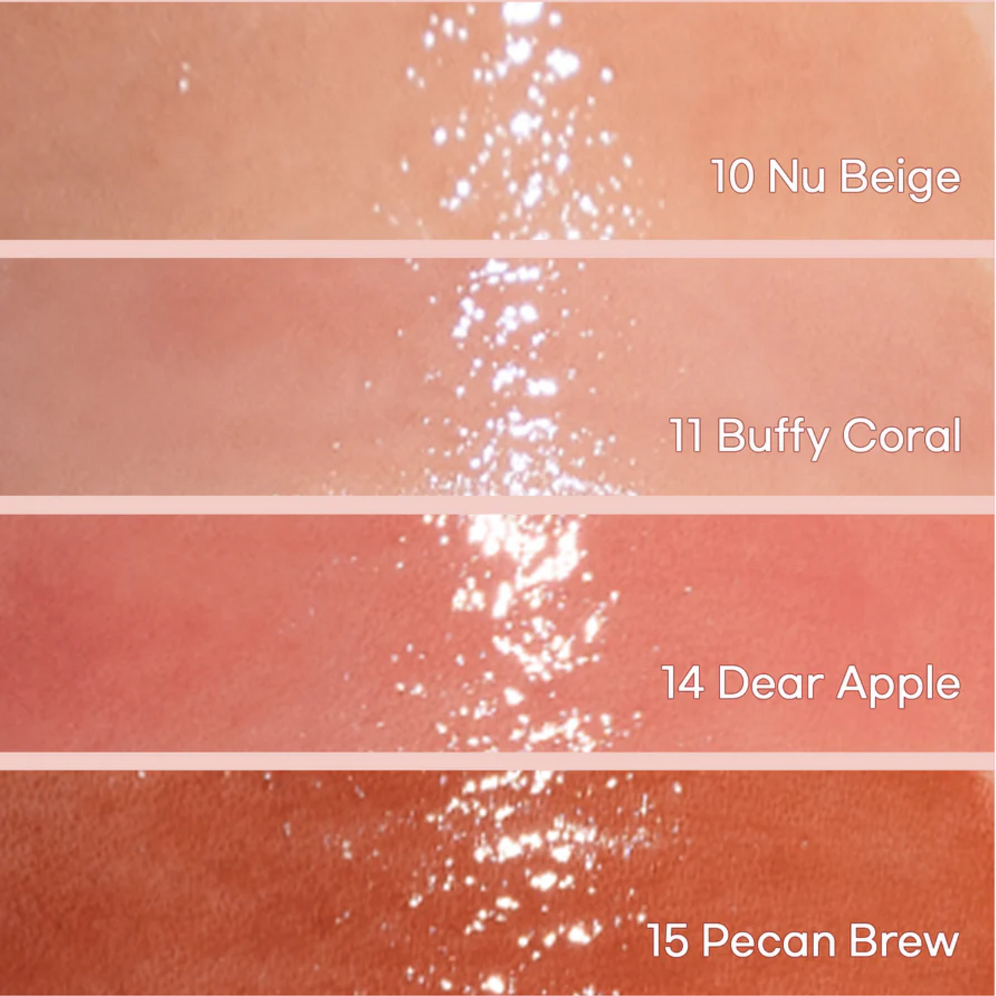 Glasting Melting Balms - Dusty On The Nude Edition - 4 shades (4g)