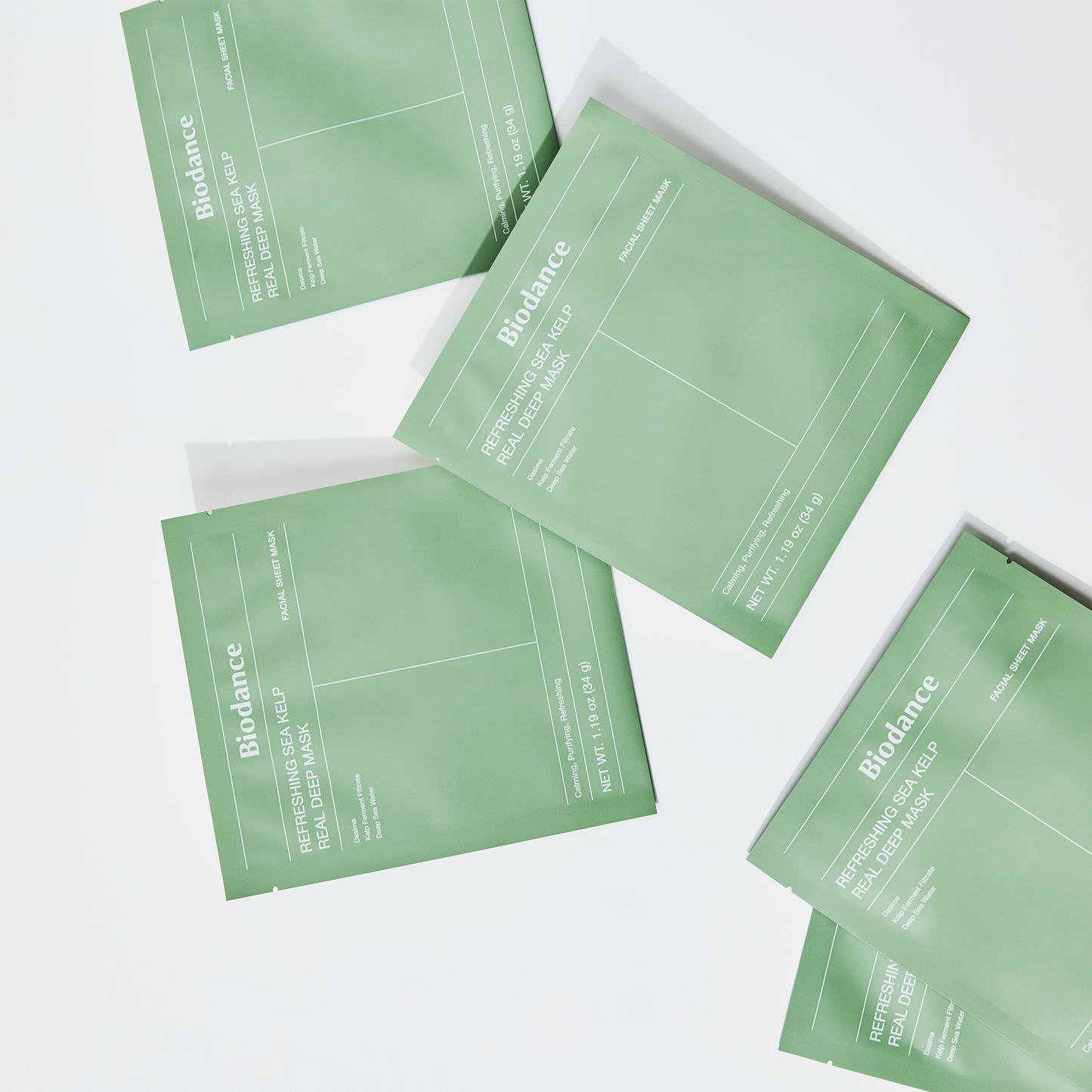 Refreshing Sea Kelp Real Deep Mask (1pc or 4pcs)