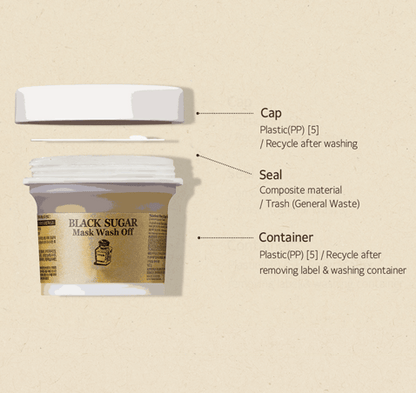 Black Sugar Mask Wash Off (120g)