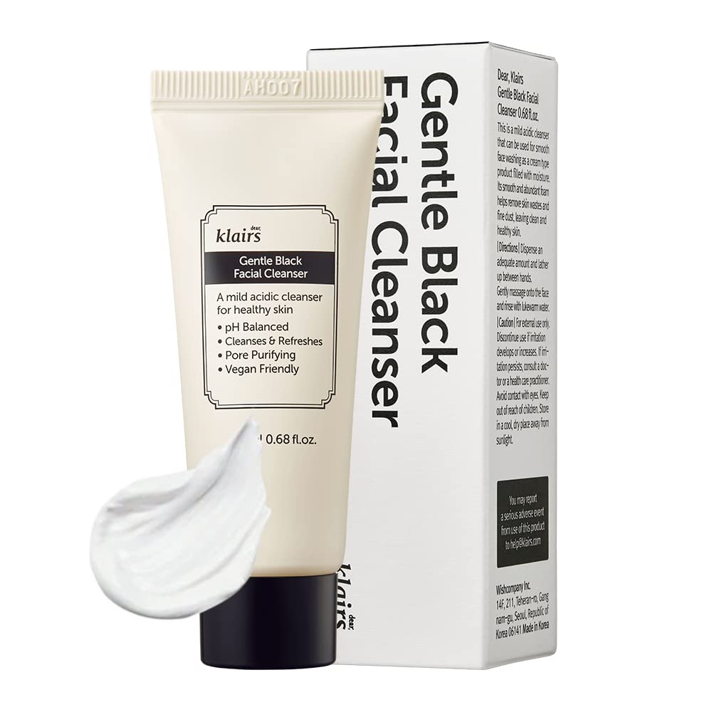 Gentle Black Facial Cleanser Mini (20ml)