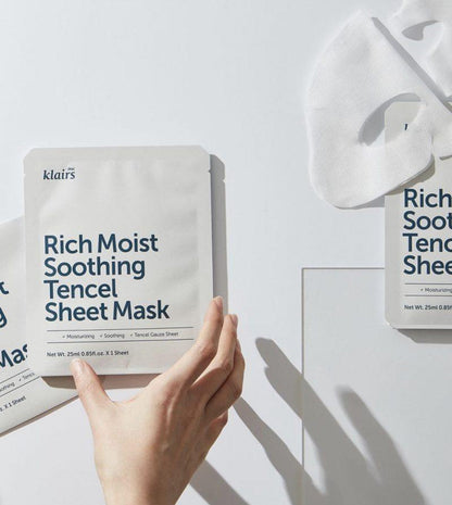 Rich Moist Soothing Tencel Sheet Mask (25ml)