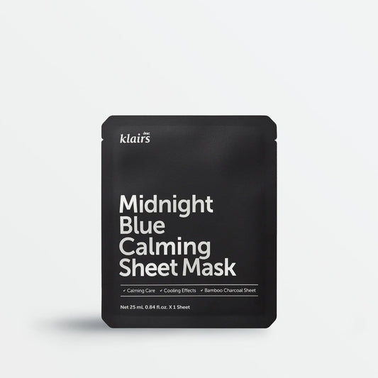 Midnight Blue Calming Sheet Mask (25ml)