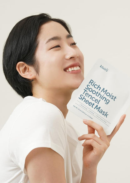 Rich Moist Soothing Tencel Sheet Mask (25ml)
