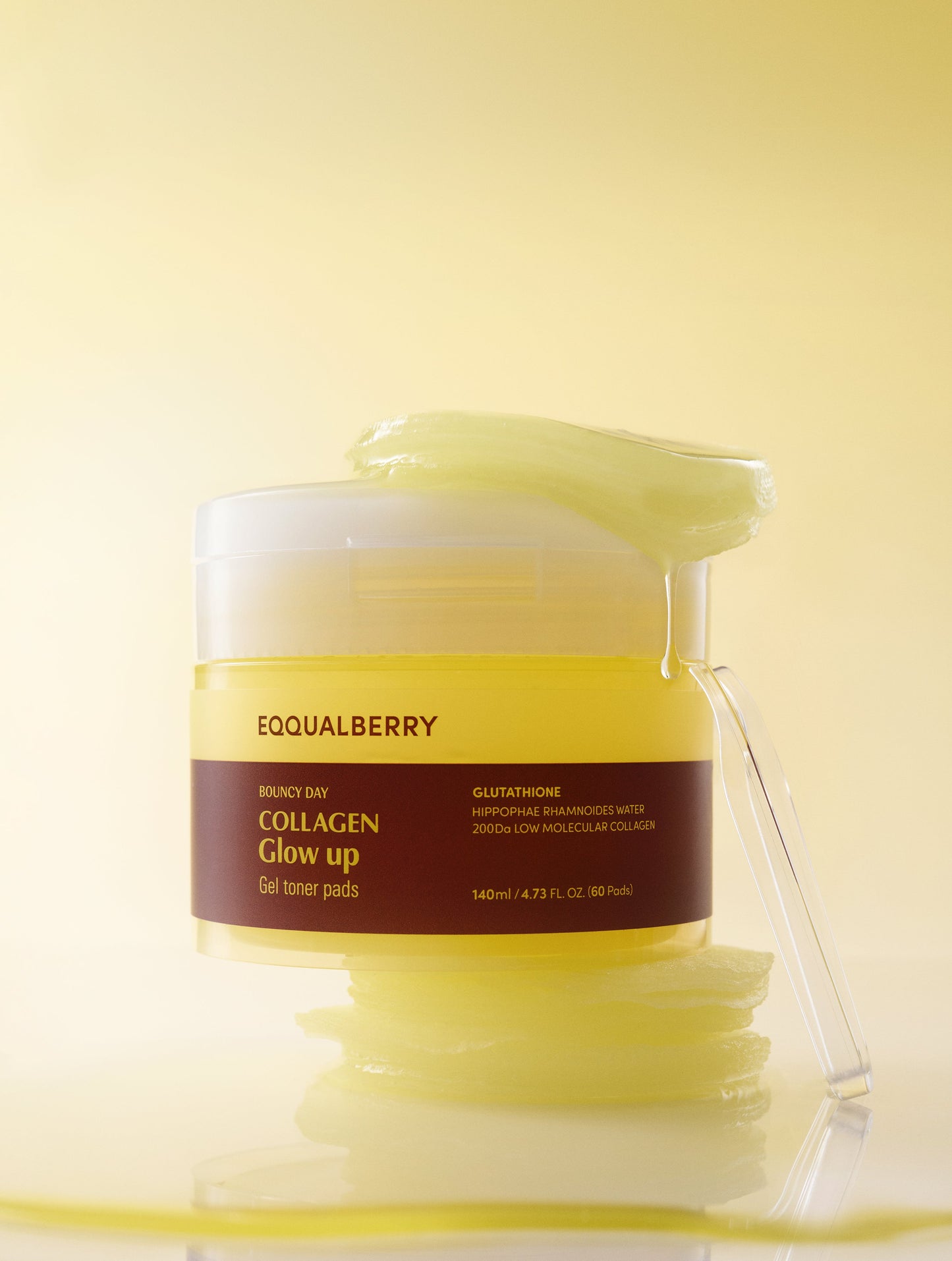 Collagen Glow Up Gel Toner Pad (60pads)