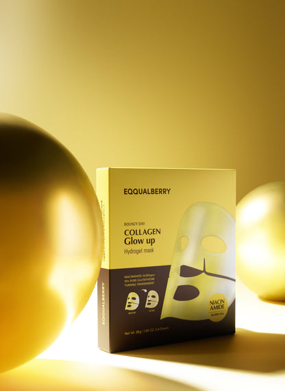 Collagen Glow Up Hydrogel Mask (1pcs or Entire Pack)