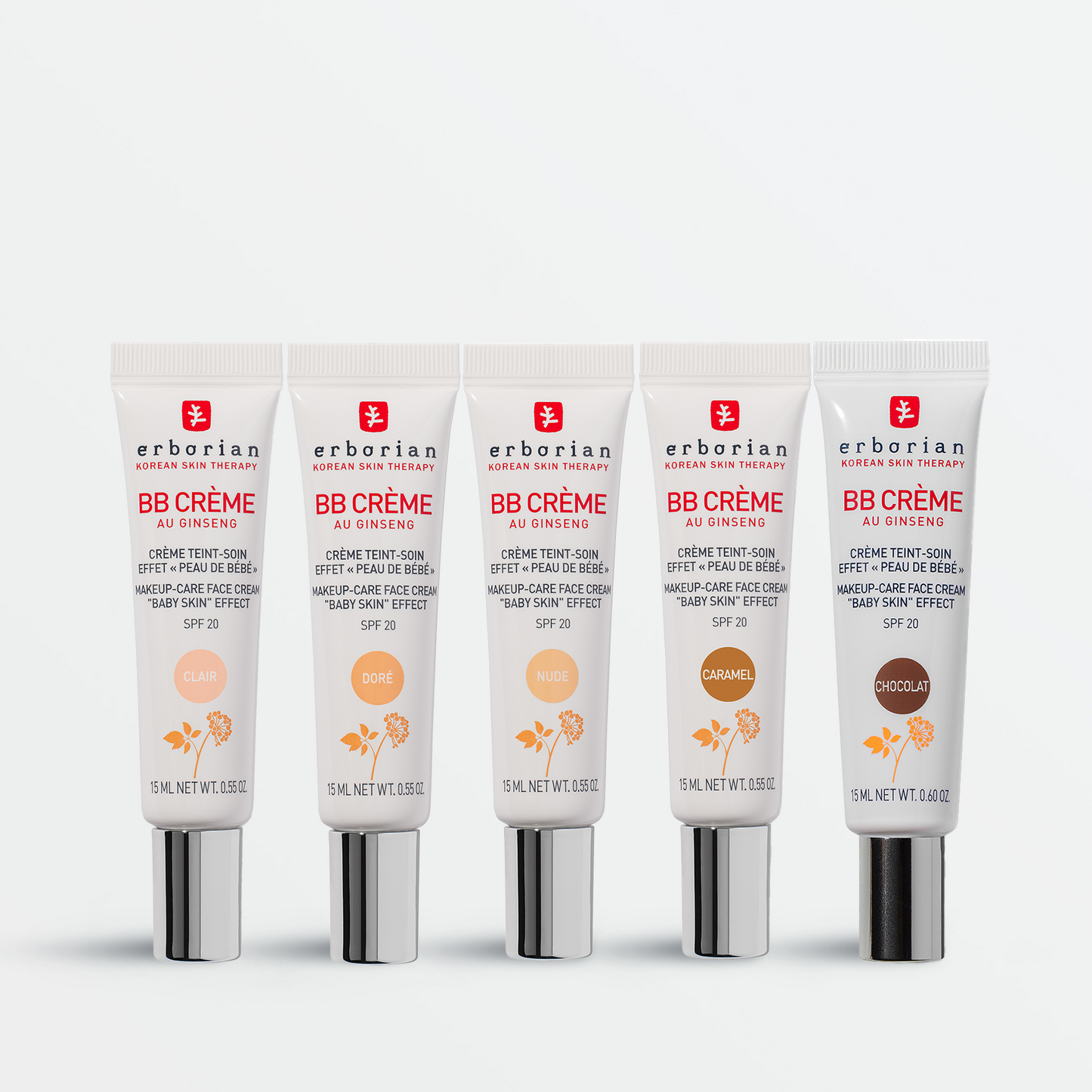 BB Cream (15ml) - 5 shades