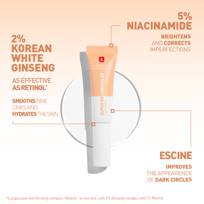 Super BB Concealer (10ml) - 5 shades