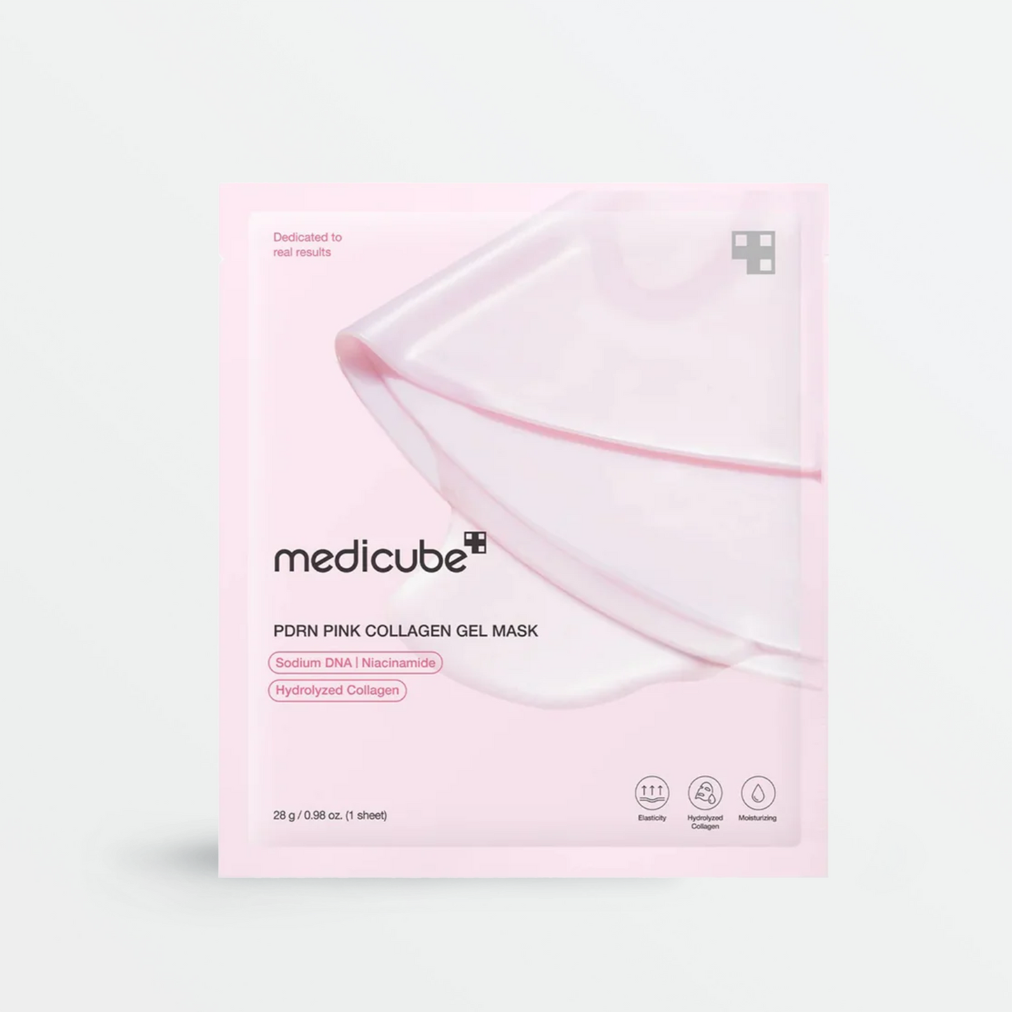 PDRN Pink Collagen Gel Mask (1pc or 4pcs)