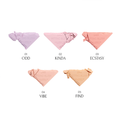 Fitting Blush (5g) - 5 Shades