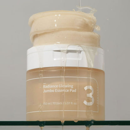 No.3 Radiance Glowing Jumbo Essence Pad (70 pads)