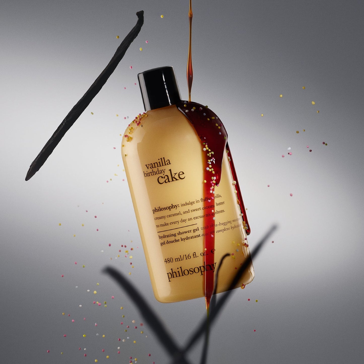 vanilla birthday cake hydrating shower gel