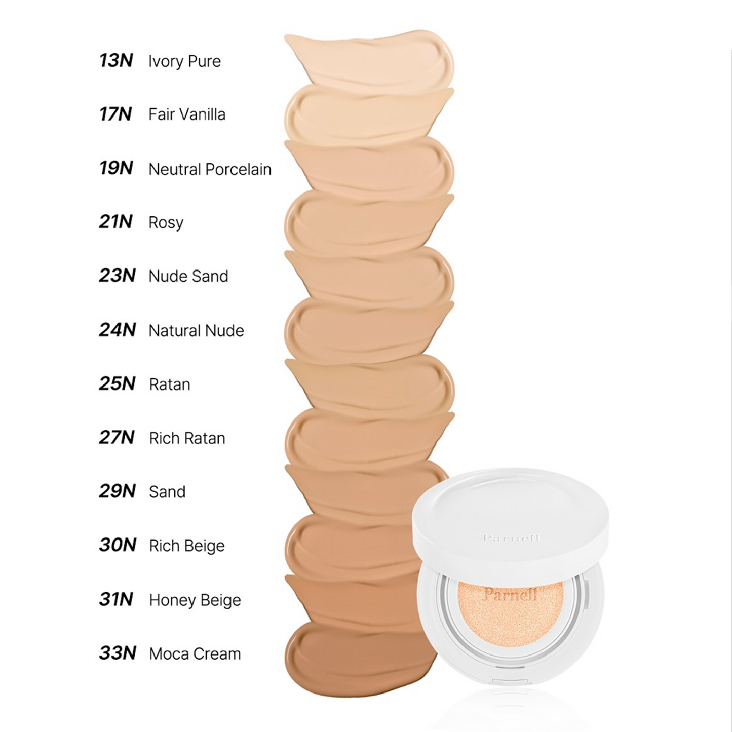 Cicamanu Serum Cushion (15g) - 20 Shades
