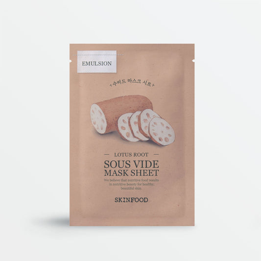 Lotus Root Sous Vide Mask Sheet (1pcs)