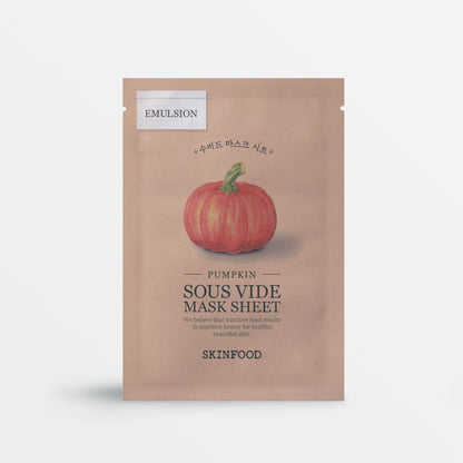 Pumpkin Sous Vide Mask Sheet (1pcs)