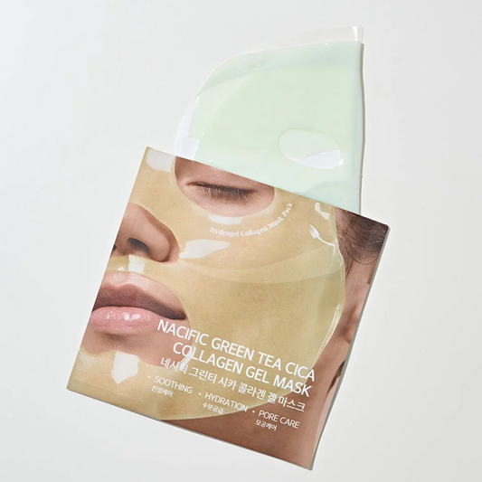Green Tea Cica Collagen Gel Mask (1pc)
