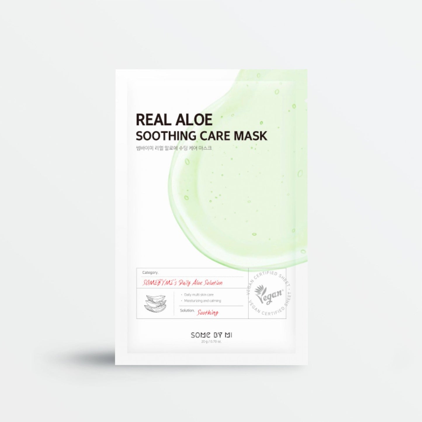 Real Aloe Soothing Care Mask (1pcs)