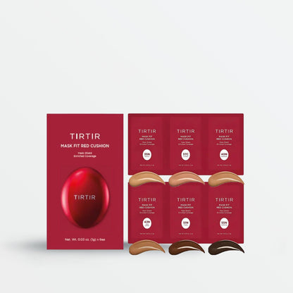 Mask Fit Red Cushion 6 Shade Trial Kit (5 Colours)